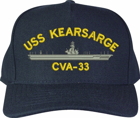 USS Kearsarge CVA-33 U.S. Made Cap