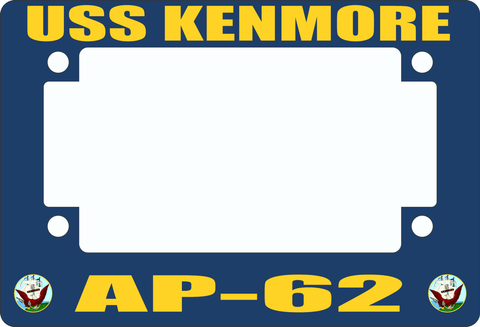 USS Kenmore AP-62 Motorcycle Frame