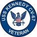 USS Kennedy CV-67 Veteran Decal Sticker