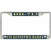 USS Kenneth D. Bailey DD-713 License Plate Frame