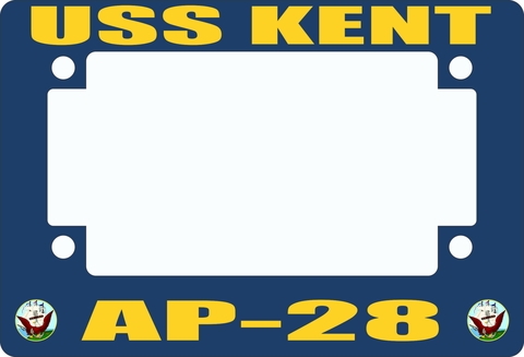 USS Kent AP-28 Motorcycle Frame