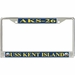 USS Kent Island AKS-26 License Plate Frame