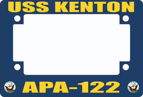 USS Kenton APA-122 Motorcycle Frame
