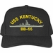USS Kentucky BB-66 Ship Custom Embroidered Cap