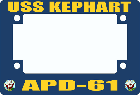 USS Kephart APD-61 Motorcycle Frame