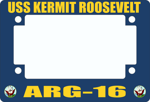 USS Kermit Roosevelt ARG-16 Motorcycle Frame