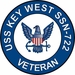 USS Key West SSN-722 Veteran Decal Sticker