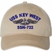 USS Key West SSN-722 with Dolphins Unstructured Dad Cap