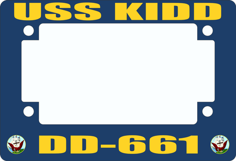 USS Kidd DD-661 Motorcycle Frame