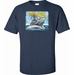 USS Kidd DDG-100 Printed Art T-Shirt