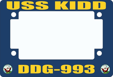 USS Kidd DDG-993 Motorcycle Frame