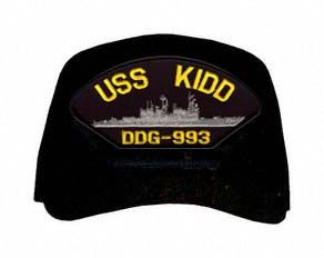 USS Kidd DDG-993 Ship Cap