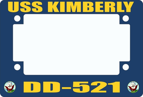 USS Kimberly DD-521 Motorcycle Frame