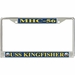 USS Kingfisher MHC-56 License Plate Frame