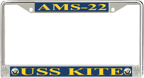 USS Kite AMS-22 License Plate Frame