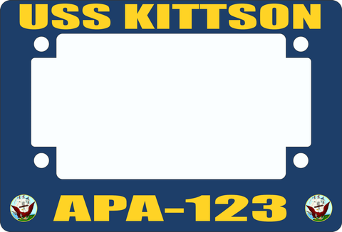 USS Kittson APA-123 Motorcycle Frame