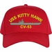 USS Kitty Hawk CV-63 Custom Embroidered Cap