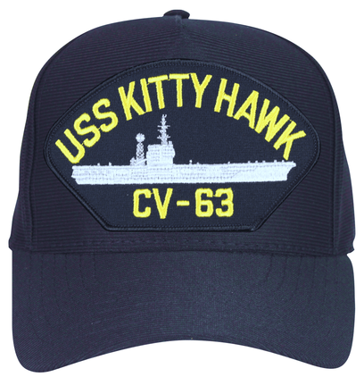 USS Kitty Hawk CV-63 Ships Ball Cap