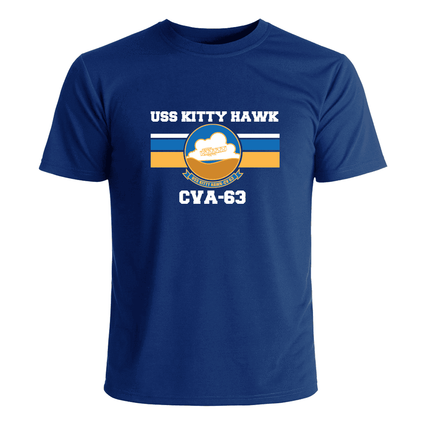 USS Kitty Hawk CVA-63 Crest T-Shirt