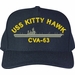 USS Kitty Hawk CVA-63 U.S. Made Cap