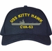 USS Kitty Hawk CVA-63 U.S. Made Cap
