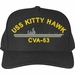 USS Kitty Hawk CVA-63 U.S. Made Cap