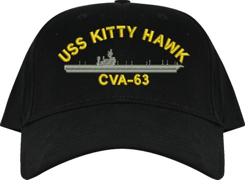 USS Kitty Hawk CVA-63 Imported Cap