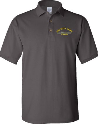 USS Kitty Hawk CVA-63 Polo