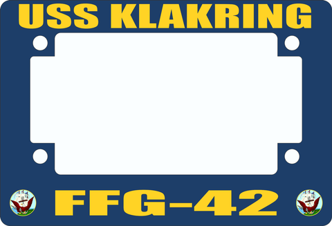 USS Klakring FFG-42 Motorcycle Frame