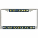 USS Koelsch FF-1049 License Plate Frame