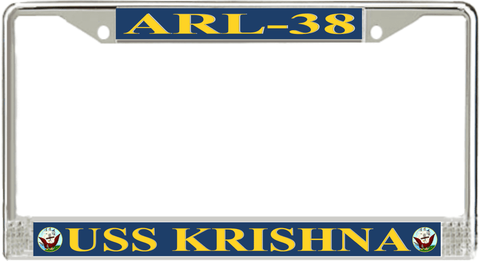 USS Krishna ARL-38 License Plate Frame