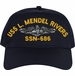 USS L. Mendel Rivers SSN-686 with Dolphins Embroidered Cap