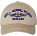 USS L Mendel Rivers SSN-686 with Dolphins Unstructured Dad Cap
