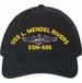 USS L Mendel Rivers SSN-686 with Dolphins Unstructured Dad Cap