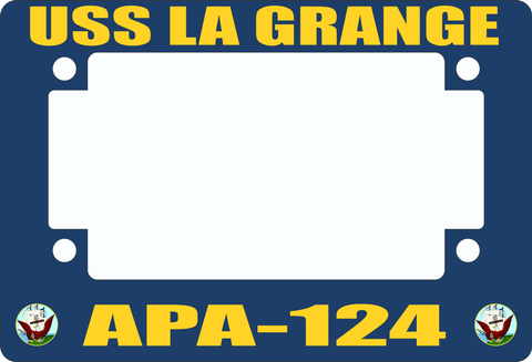 USS La Grange APA-124 Motorcycle Frame