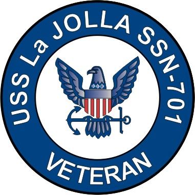 USS La Jolla SSN-701 Veteran Decal Sticker