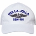 USS La Jolla SSN-701 with Dolphins Unstructured Dad Cap