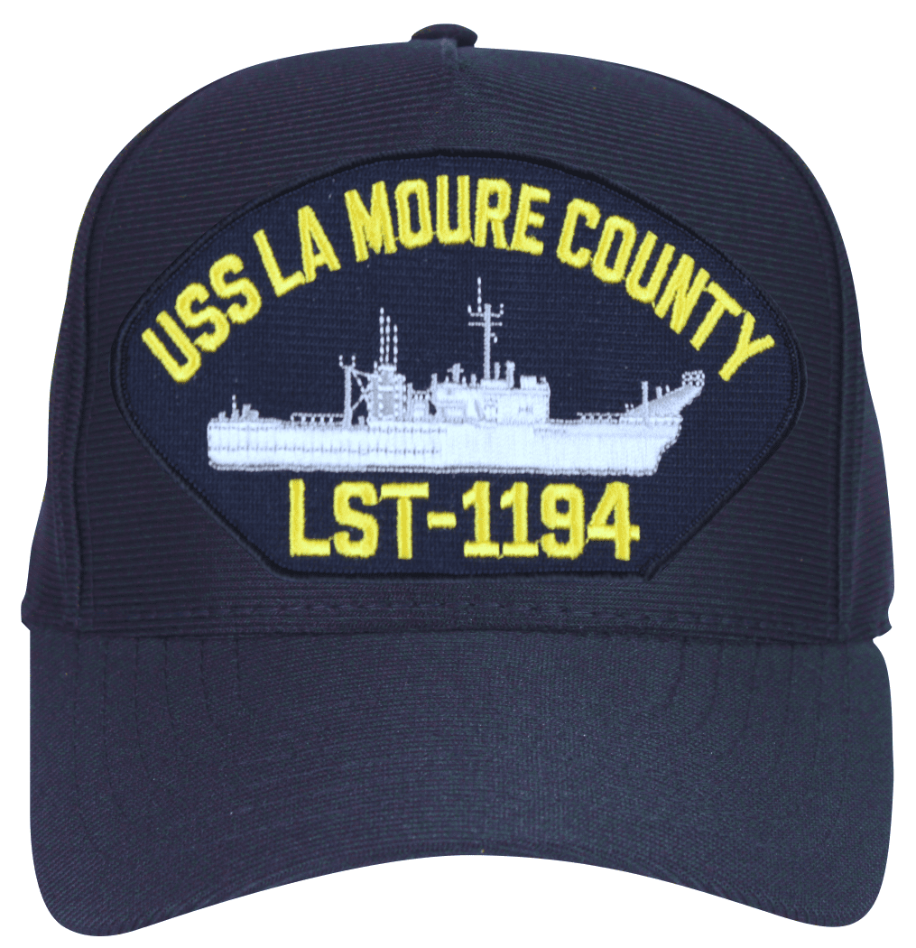 USS La Moure County LST1194 Ships Ball Cap