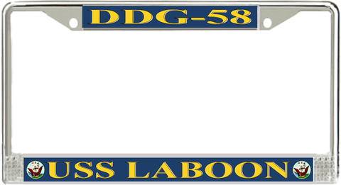 USS Laboon DDG-58 License Plate Frame