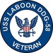 USS Laboon DDG-58 Veteran Decal Sticker
