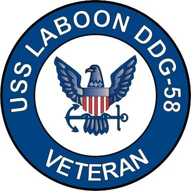 USS Laboon DDG-58 Veteran Decal Sticker