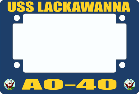 USS Lackawanna AO-40 Motorcycle Frame