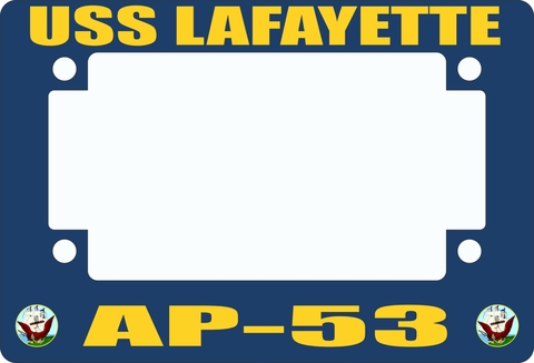 USS Lafayette AP-53 Motorcycle Frame