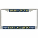 USS Lagarto SS-371 License Plate Frame