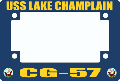 USS Lake Champlain CG-57 Motorcycle Frame