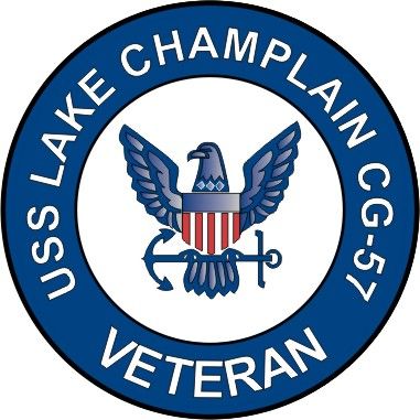 USS Lake Champlain CG-57 Veteran Decal Sticker