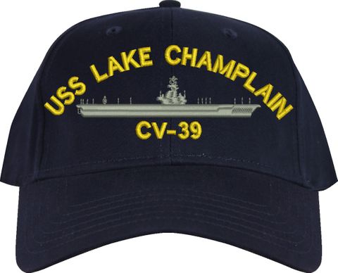 USS Lake Champlain CV-39 Imported Cap