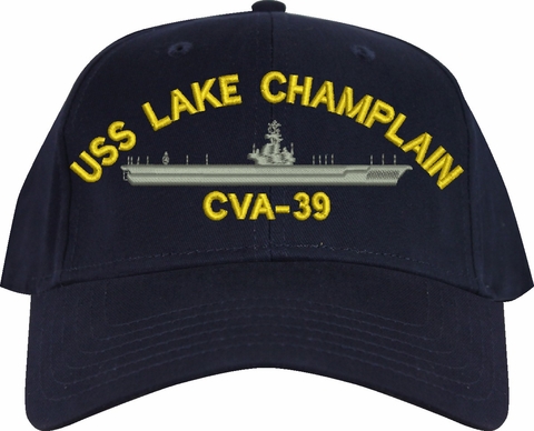 USS Lake Champlain CVA-39 Imported Cap