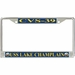 USS Lake Champlain CVS-39 License Plate Frame