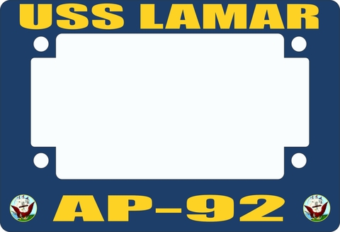 USS Lamar AP-92 Motorcycle Frame
